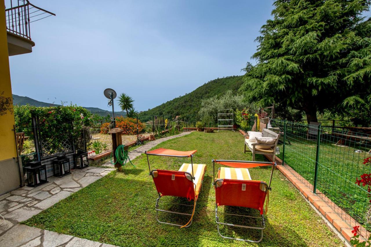 187 - Ca Da Pincianna, Con Giardino A 15 Minuti Dal Mare Leilighet Casarza Ligure Eksteriør bilde